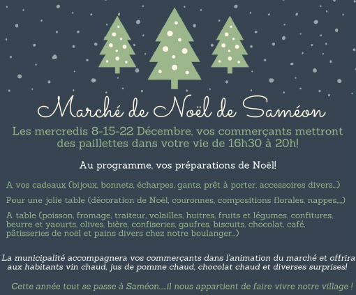 Marche de Noël de Saméon