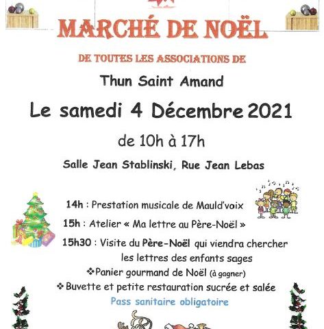 Marché de Noël de Thun Saint Amand
