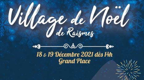 Village de Noël, luge et patinoire à Raismes