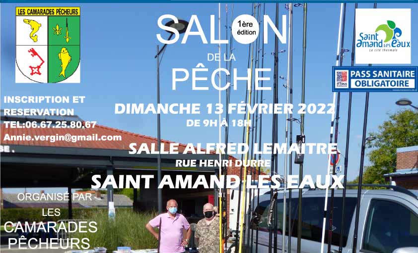 Salon de la pêche à Saint-Amand