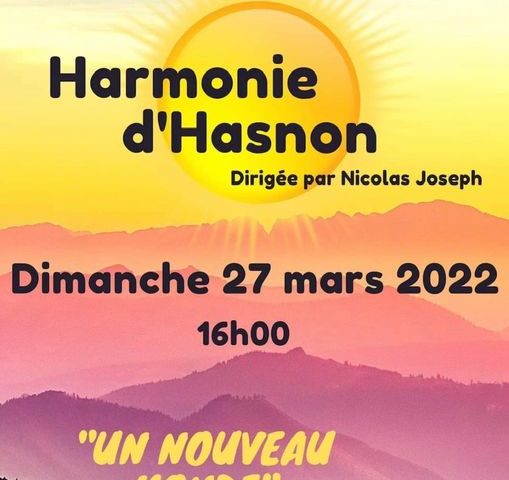 Concert de printemps de l’Harmonie Municipale d’Hasnon.