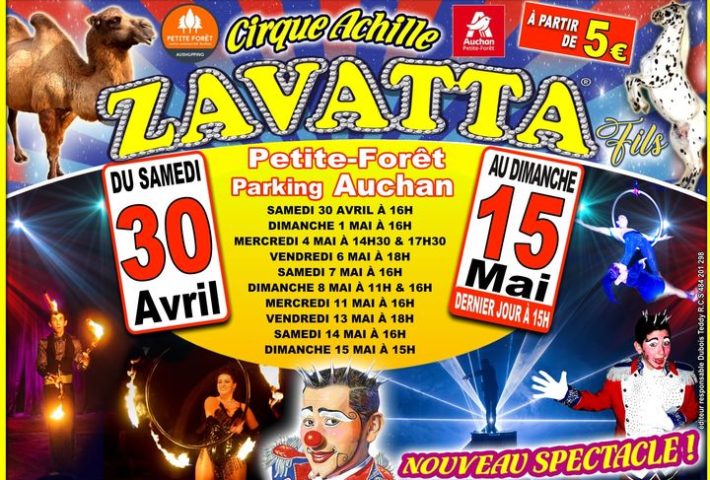 Cirque Achille Zavatta à Petite-Forêt