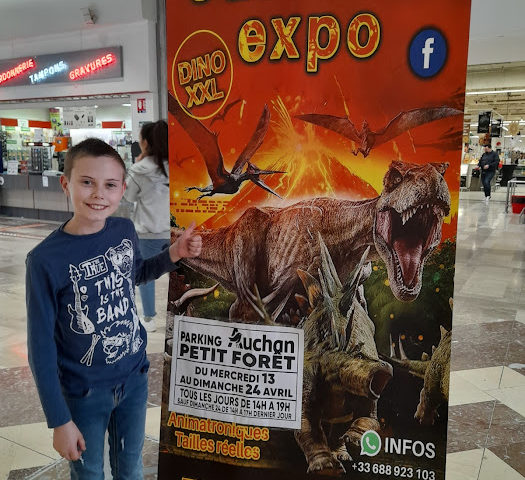 Jurassic expo à Petite-Forêt
