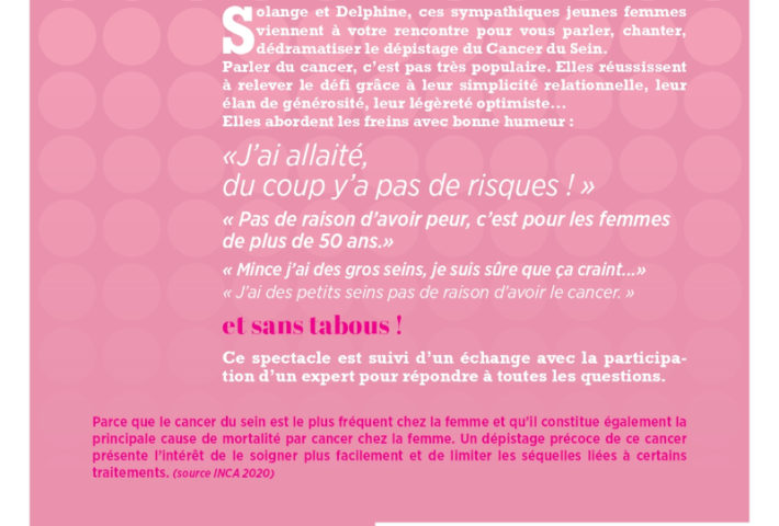 Spectacle-Débat Orchies :  Les dépisteuses