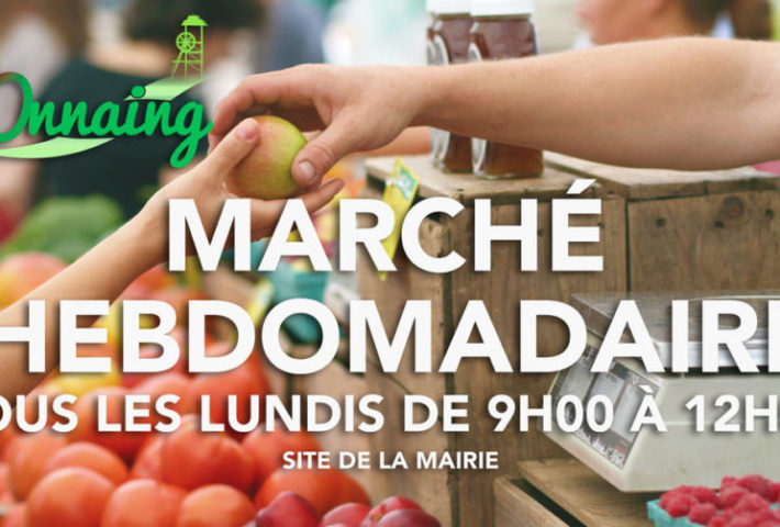 Marché Onnaing, le lundi