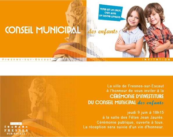 Conseil municipal des enfants à Fresnes-Sur-Escaut