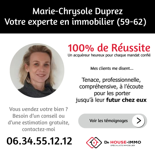 Marie-Chrysole DUPREZ, votre experte immobilier dans le 59-62