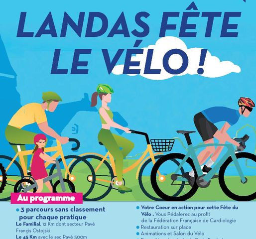 Landas fête le vélo