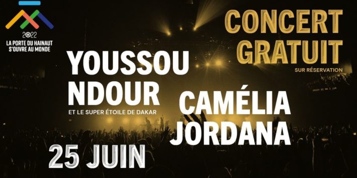 Concert gratuit wallers : Youssou NDour et Camélia Jordana