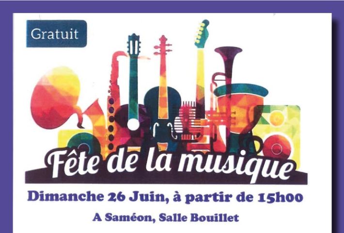 Fête de la musique 2022 à Saméon
