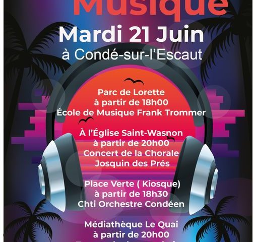 Fête de la musique 2022 à Condé