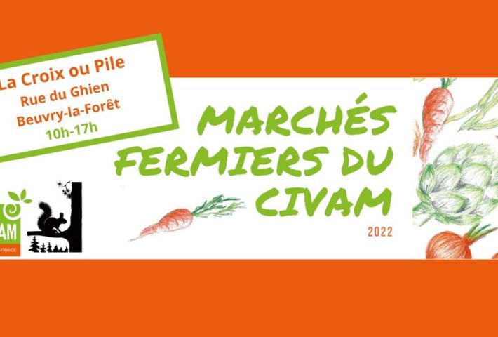 Marchés fermier à la croix ou pile