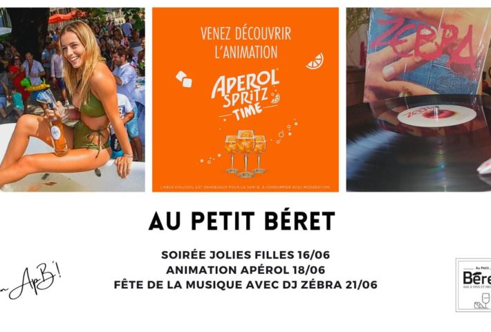 Soirée Rosées Jolies Filles au Petit Béret