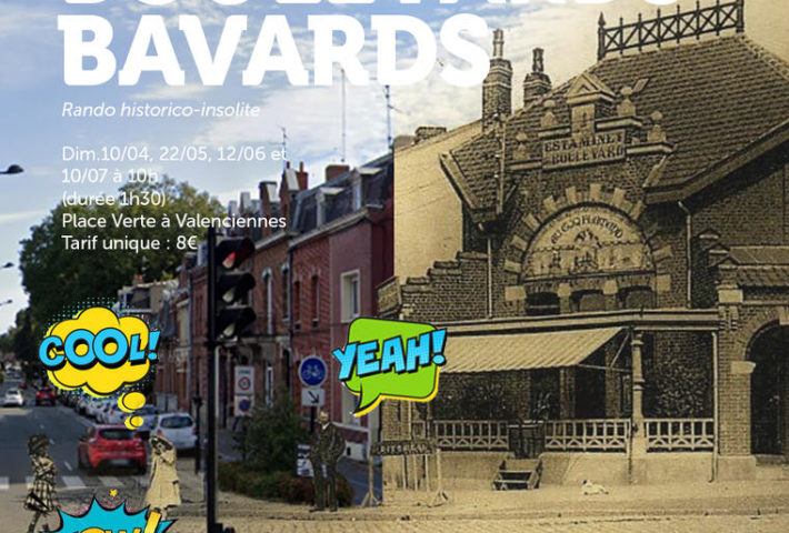 Visite guidée de Valenciennes : Boulevards Bavards