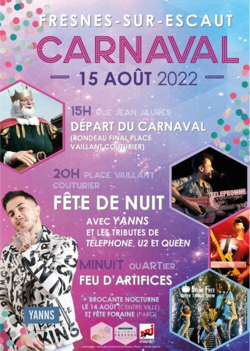 Carnaval à Fresnes-Sur-Escaut, le 15 Août