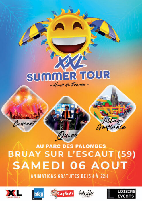 Animations à Bruay-sur-Escaut : XXL SUMMER TOUR