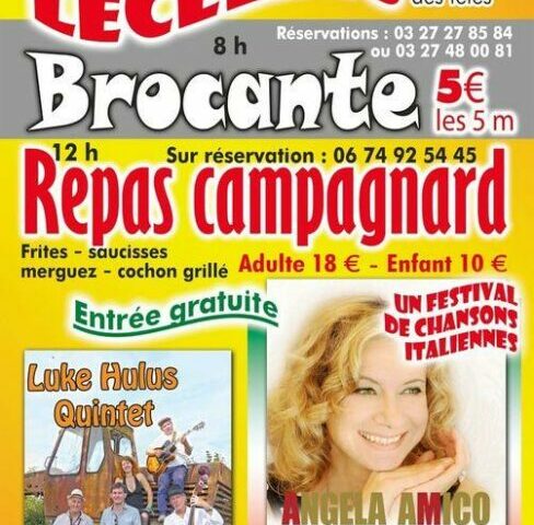 Brocante Lecelles le 23 juillet