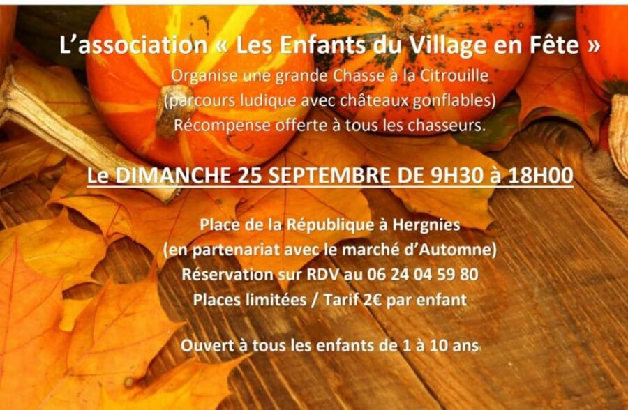 Chasse à la citrouille, Hergnies