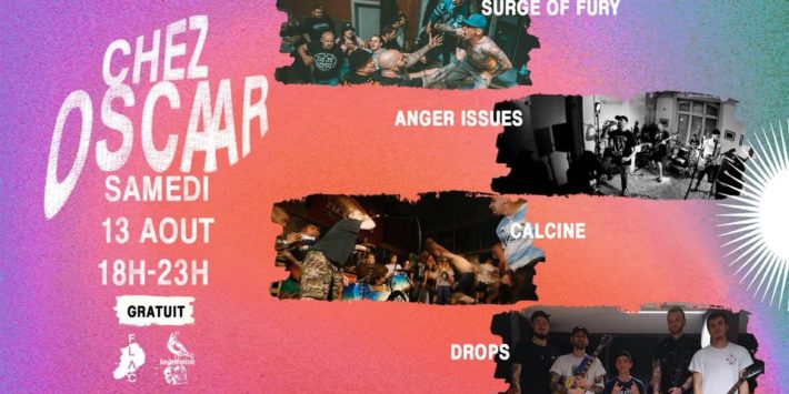 Concert Valenciennes (Marly) Surge Of Fury + Calcine + Anger Issues + Drops (Gratuit) – Taste Of Mind
