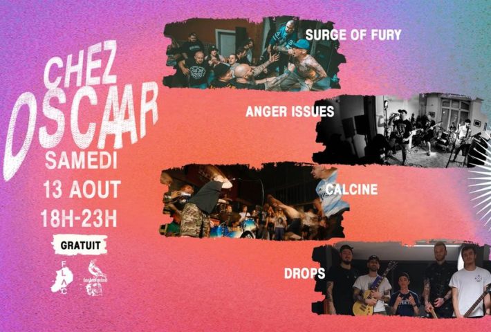 Concert Valenciennes (Marly) Surge Of Fury + Calcine + Anger Issues + Drops (Gratuit) – Taste Of Mind