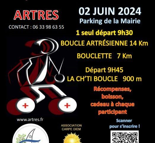 Run et Bike Artres le 2 juin 2024