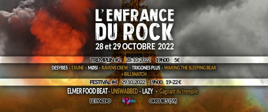 Concert Orchies L&rsquo;ENFRANCE DU ROCK #4