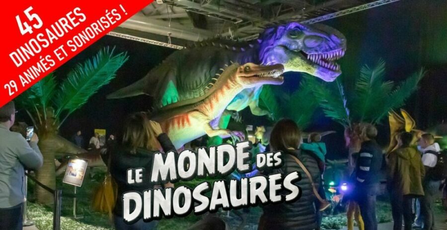 Le monde des dinosaures, les 15 et 16 octobre 2022