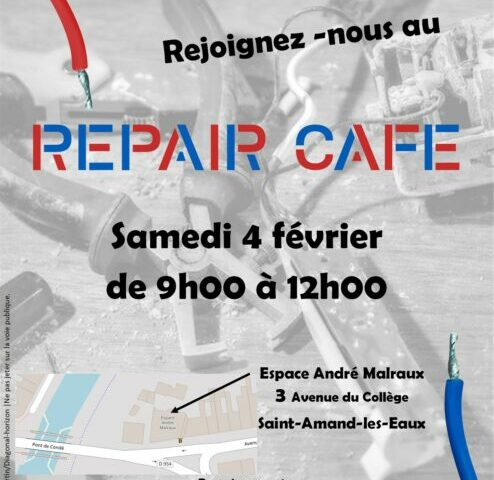 Repair Café Amandinois n°2 (Espace André Malraux)