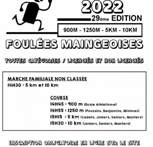 Foulées Maingeoises 2023