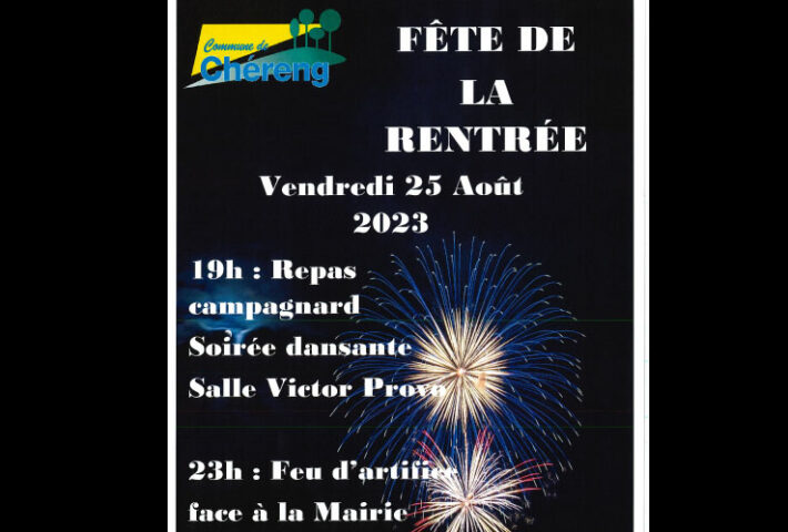 Fête de la Rentrée à Chéreng