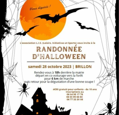 Balade Halloween Brillon