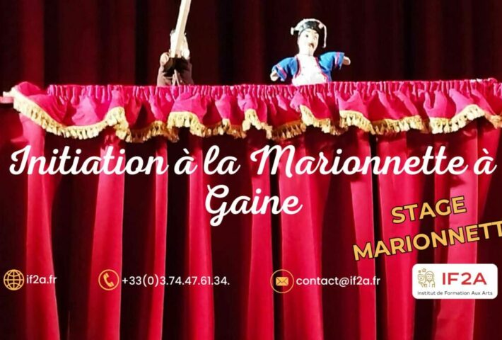 Formation : Initiation à la marionnette à Gaine