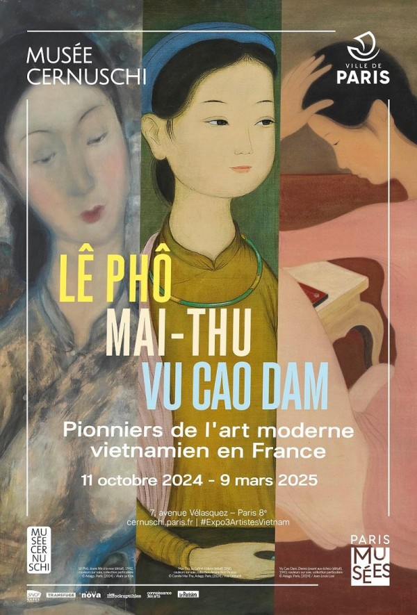 Musée Cernuschi: Lê Phô, Mai-Thu, Vu Cao Dam Pionniers de l’art moderne vietnamien en France